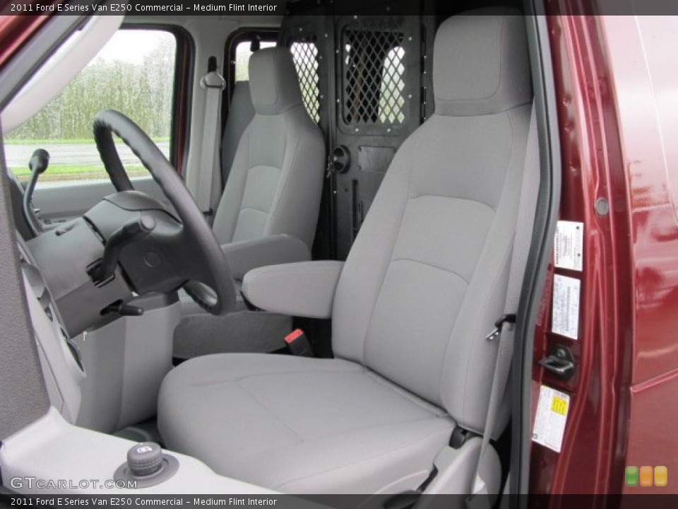 Medium Flint Interior Photo for the 2011 Ford E Series Van E250 Commercial #54901859