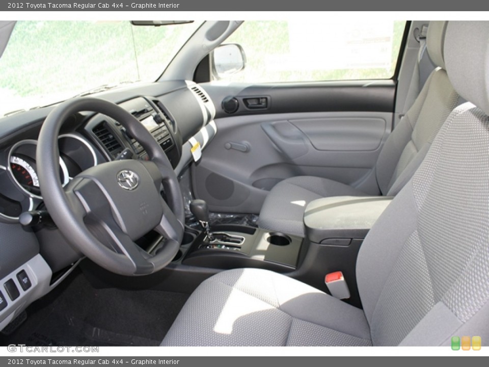 Graphite Interior Photo for the 2012 Toyota Tacoma Regular Cab 4x4 #54905405