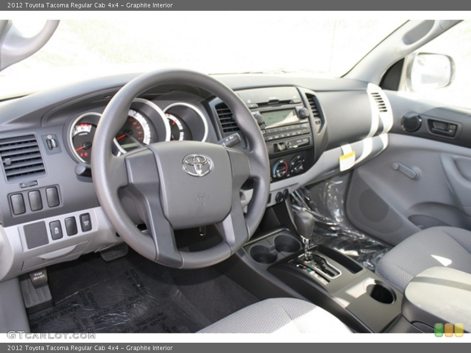 Graphite Interior Photo for the 2012 Toyota Tacoma Regular Cab 4x4 #54905415