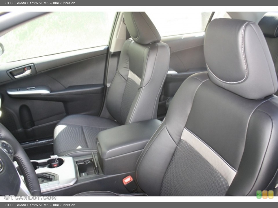 Black Interior Photo for the 2012 Toyota Camry SE V6 #54905519