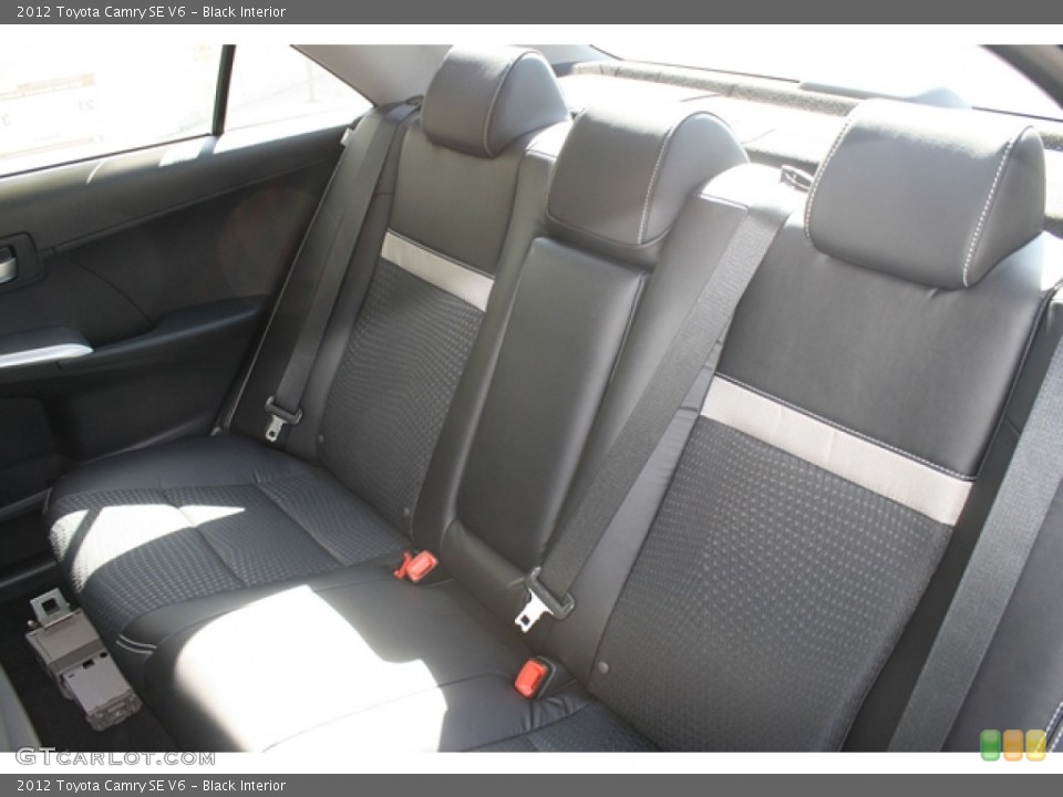 Black Interior Photo for the 2012 Toyota Camry SE V6 #54905528