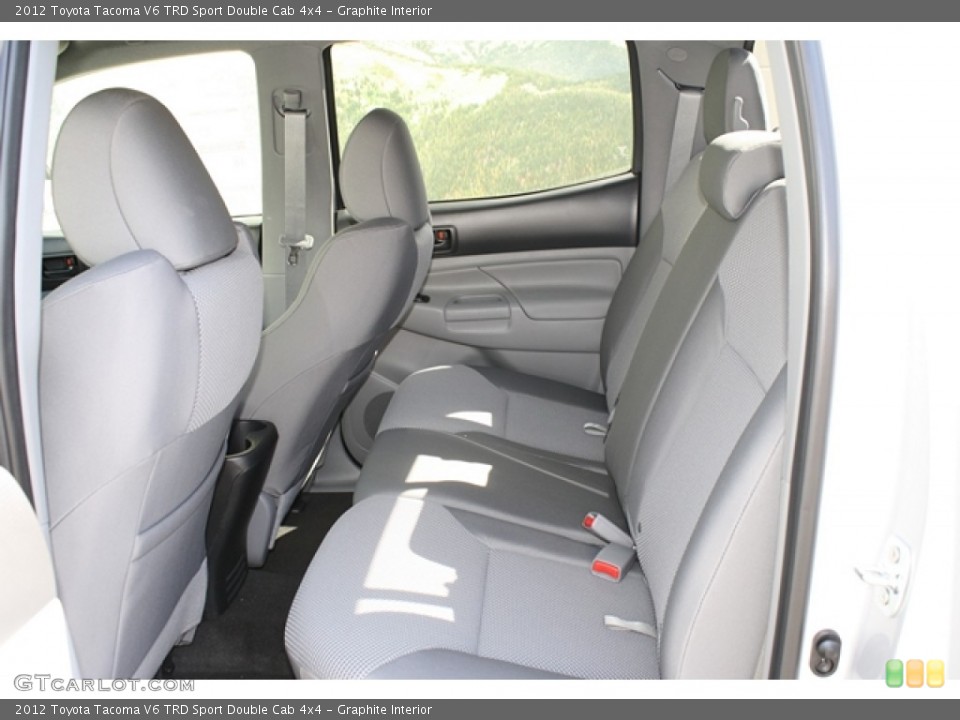 Graphite Interior Photo for the 2012 Toyota Tacoma V6 TRD Sport Double Cab 4x4 #54905669