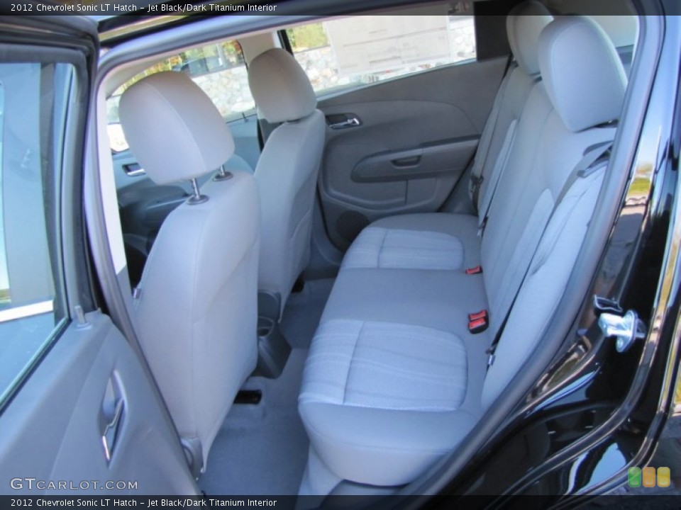 Jet Black/Dark Titanium Interior Photo for the 2012 Chevrolet Sonic LT Hatch #54906930