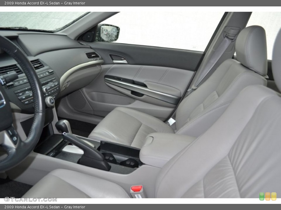 Gray Interior Photo for the 2009 Honda Accord EX-L Sedan #54908603