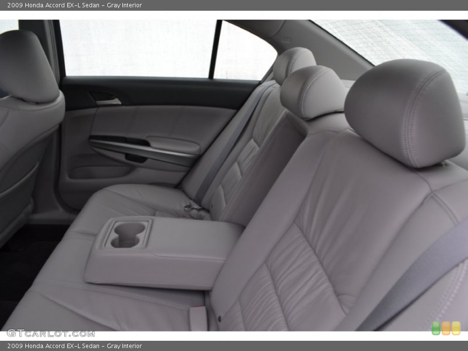 Gray Interior Photo for the 2009 Honda Accord EX-L Sedan #54908612