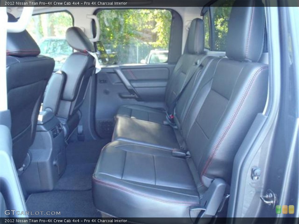 Pro 4X Charcoal Interior Photo for the 2012 Nissan Titan Pro-4X Crew Cab 4x4 #54910196