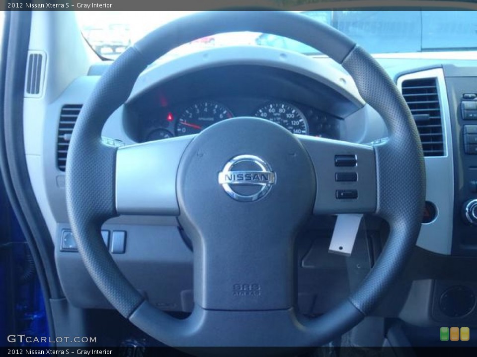 Gray Interior Steering Wheel for the 2012 Nissan Xterra S #54910292