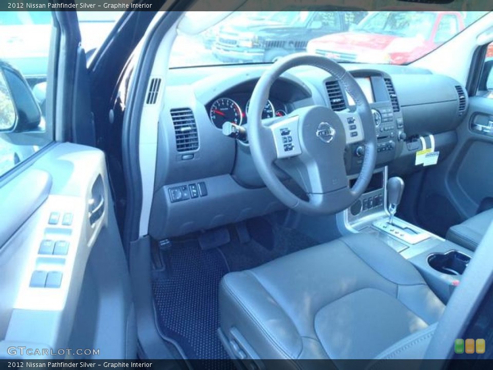 Graphite Interior Photo for the 2012 Nissan Pathfinder Silver #54910925