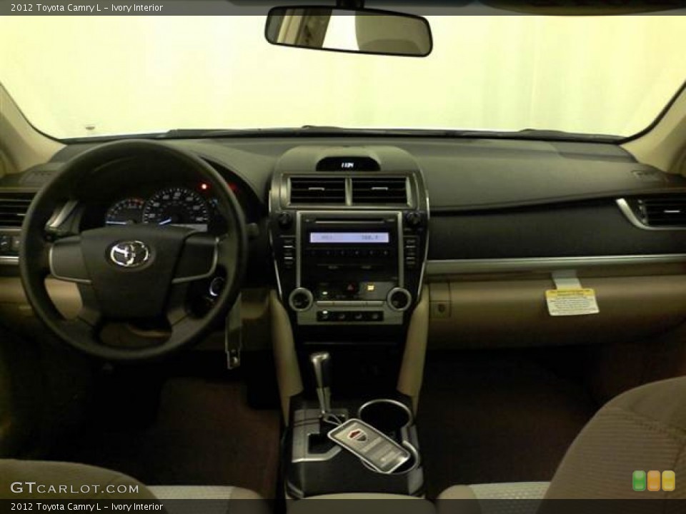 Ivory Interior Dashboard for the 2012 Toyota Camry L #54910997
