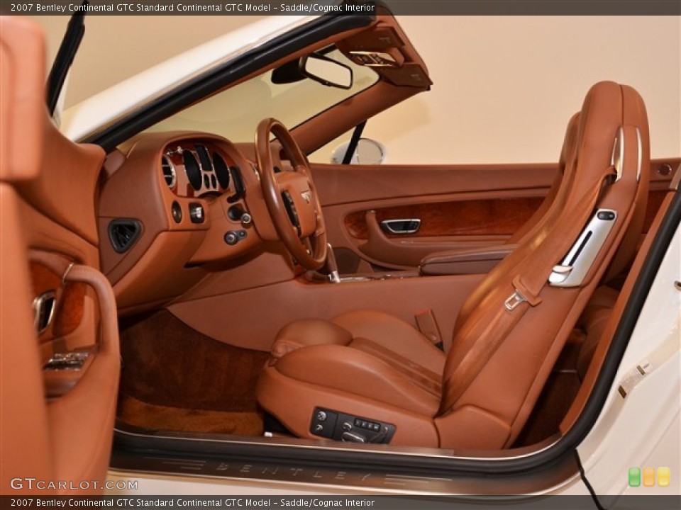 Saddle/Cognac Interior Photo for the 2007 Bentley Continental GTC  #54912017