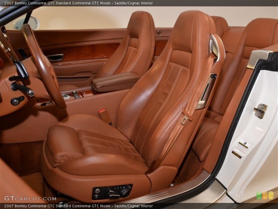 Saddle/Cognac Interior Photo for the 2007 Bentley Continental GTC  #54912023