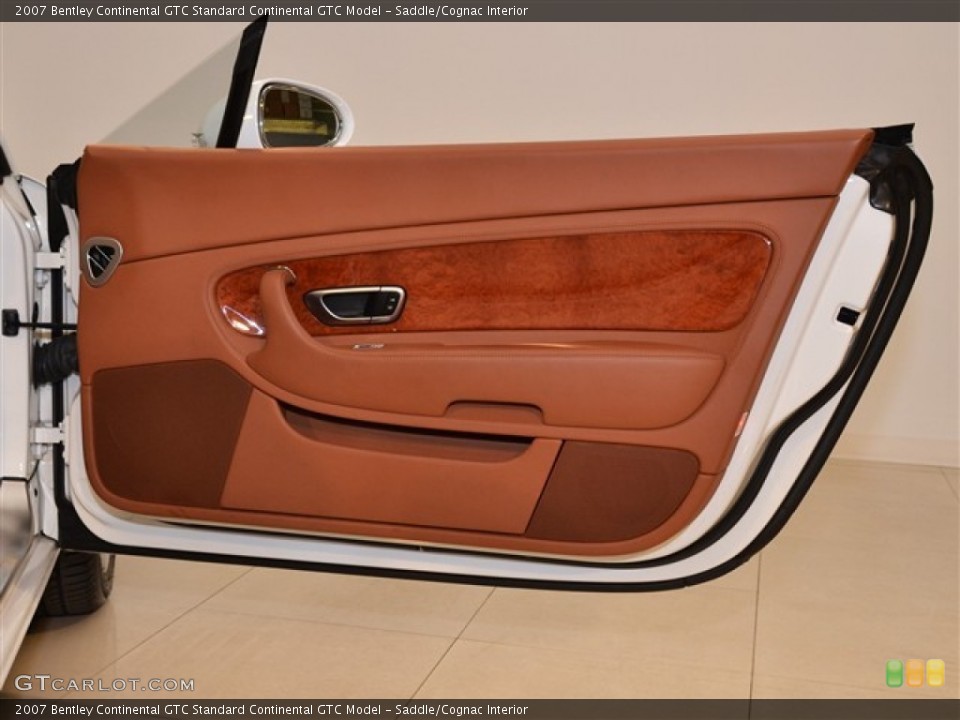 Saddle/Cognac Interior Door Panel for the 2007 Bentley Continental GTC  #54912053