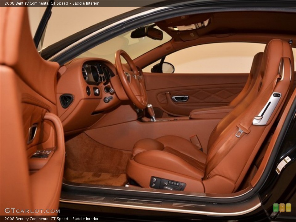 Saddle Interior Photo for the 2008 Bentley Continental GT Speed #54912146