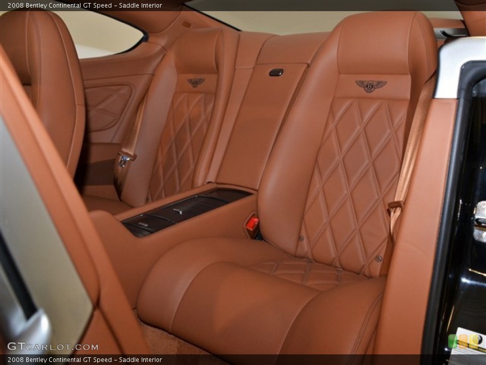 Saddle Interior Photo for the 2008 Bentley Continental GT Speed #54912158
