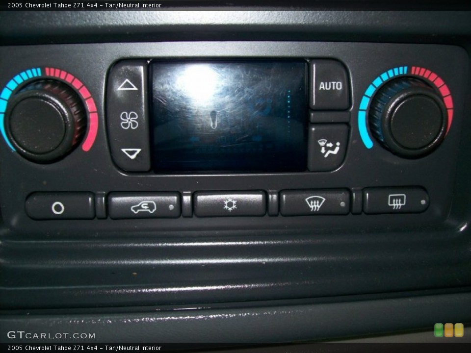 Tan/Neutral Interior Controls for the 2005 Chevrolet Tahoe Z71 4x4 #54914293