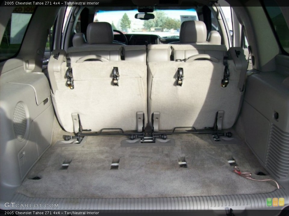 Tan/Neutral Interior Trunk for the 2005 Chevrolet Tahoe Z71 4x4 #54914449