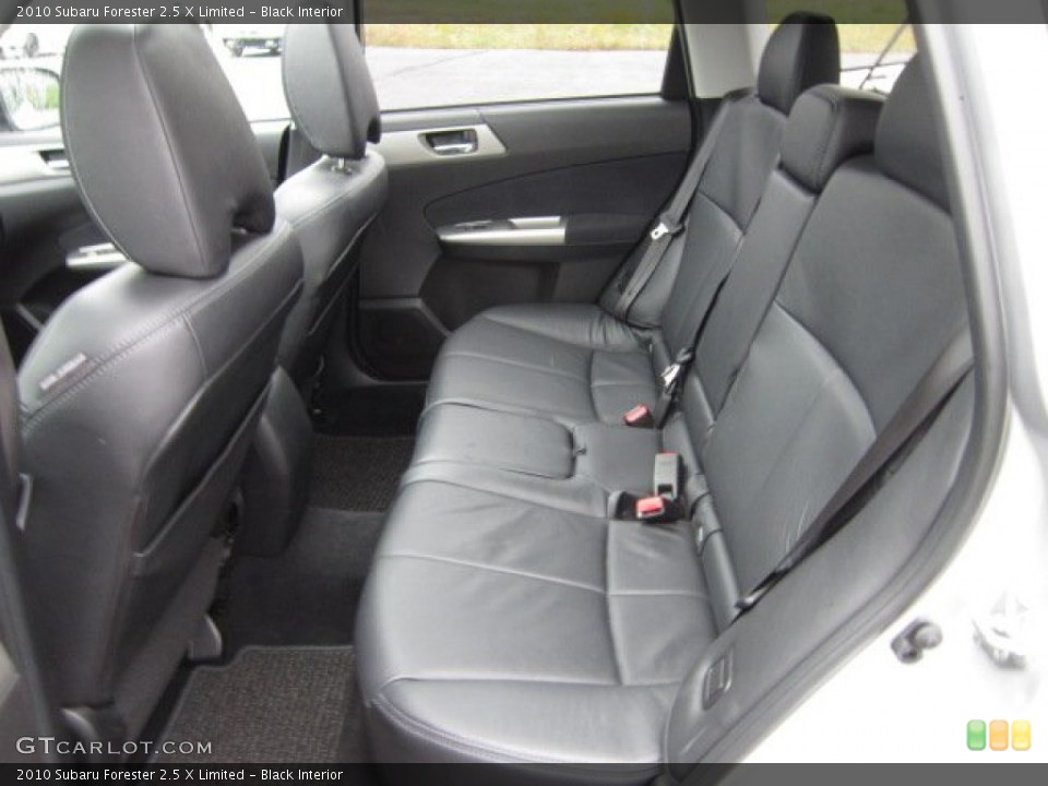 Black Interior Photo for the 2010 Subaru Forester 2.5 X Limited #54914899