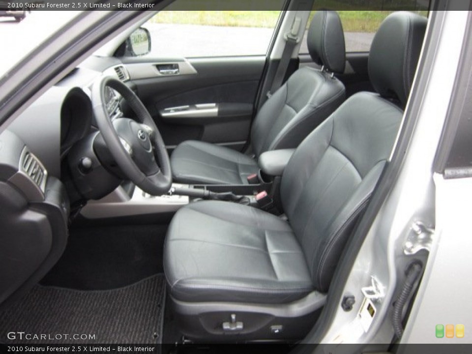 Black Interior Photo for the 2010 Subaru Forester 2.5 X Limited #54914917