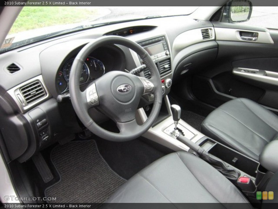 Black Interior Prime Interior for the 2010 Subaru Forester 2.5 X Limited #54914926