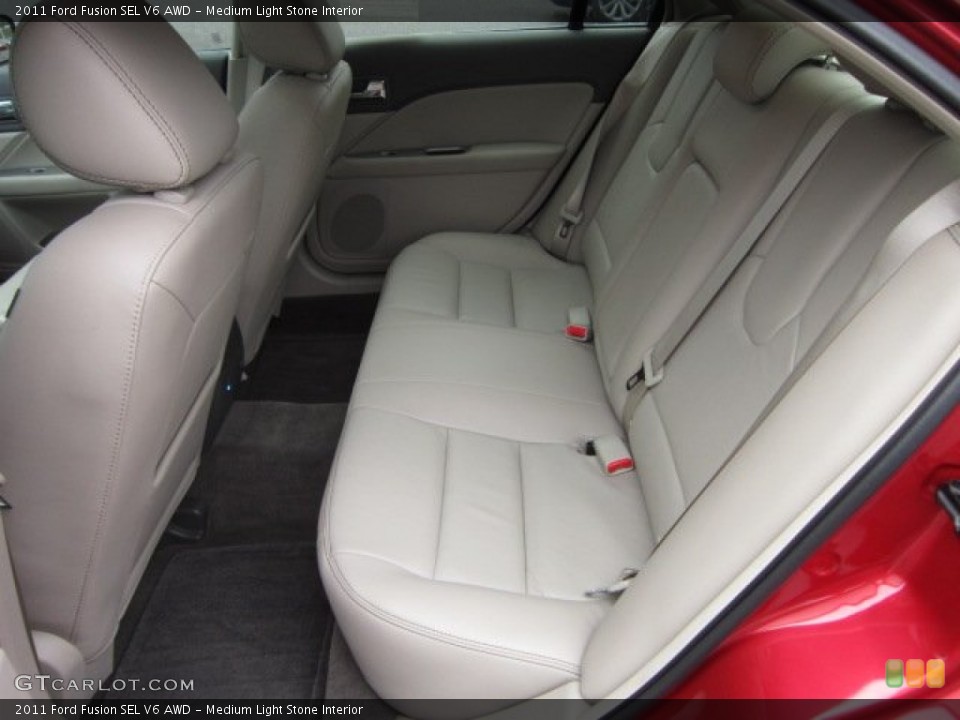 Medium Light Stone Interior Photo for the 2011 Ford Fusion SEL V6 AWD #54915412