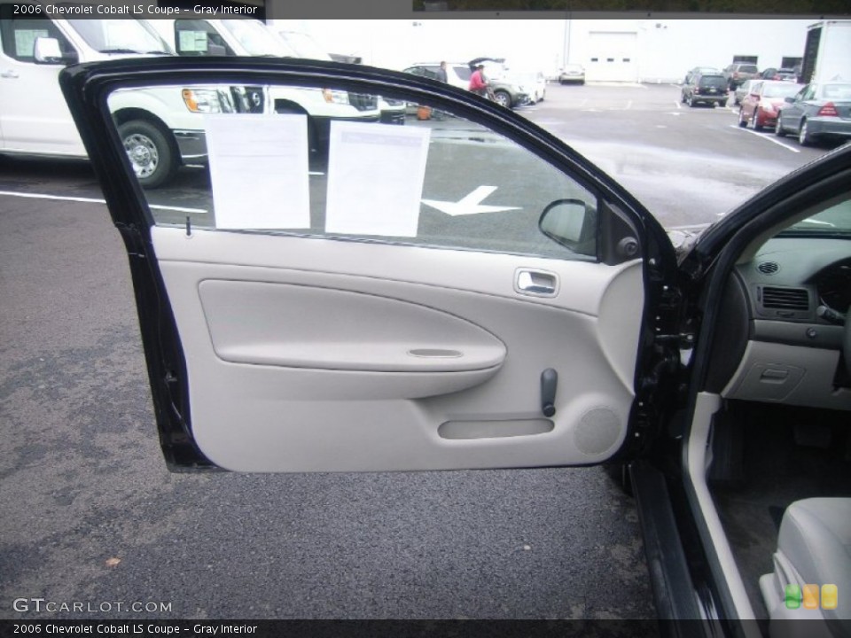 Gray Interior Door Panel for the 2006 Chevrolet Cobalt LS Coupe #54919483