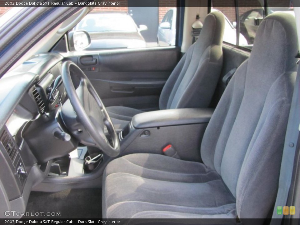 Dark Slate Gray Interior Photo for the 2003 Dodge Dakota SXT Regular Cab #54922300
