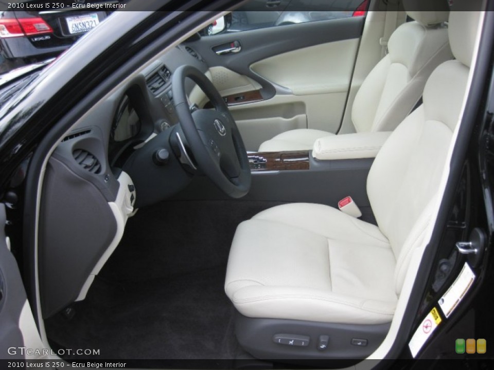 Ecru Beige Interior Photo for the 2010 Lexus IS 250 #54922477