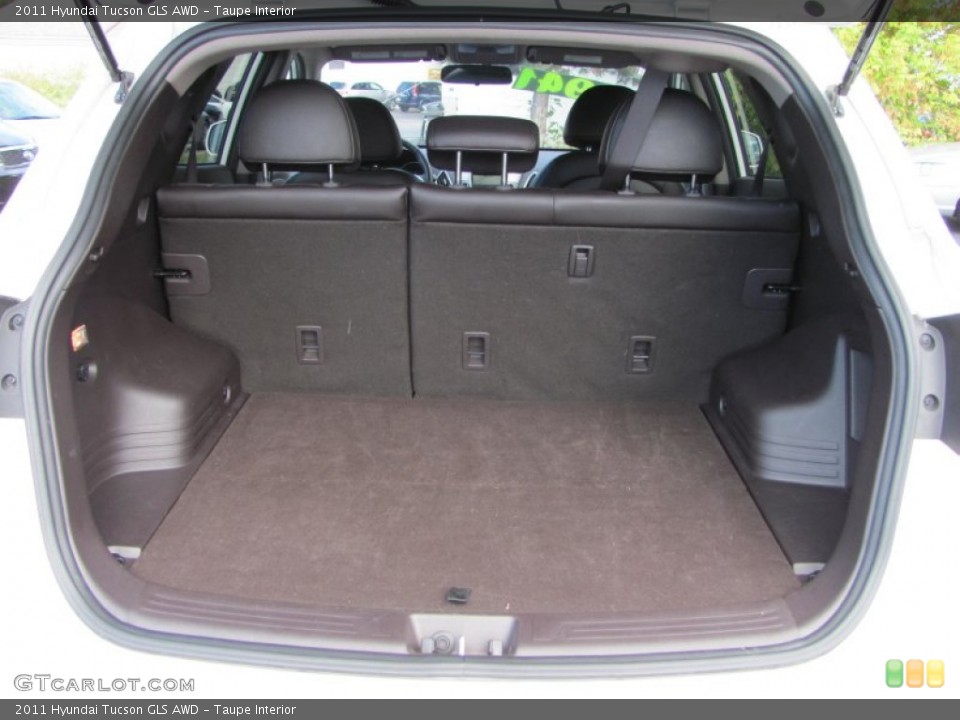 Taupe Interior Trunk for the 2011 Hyundai Tucson GLS AWD #54922663