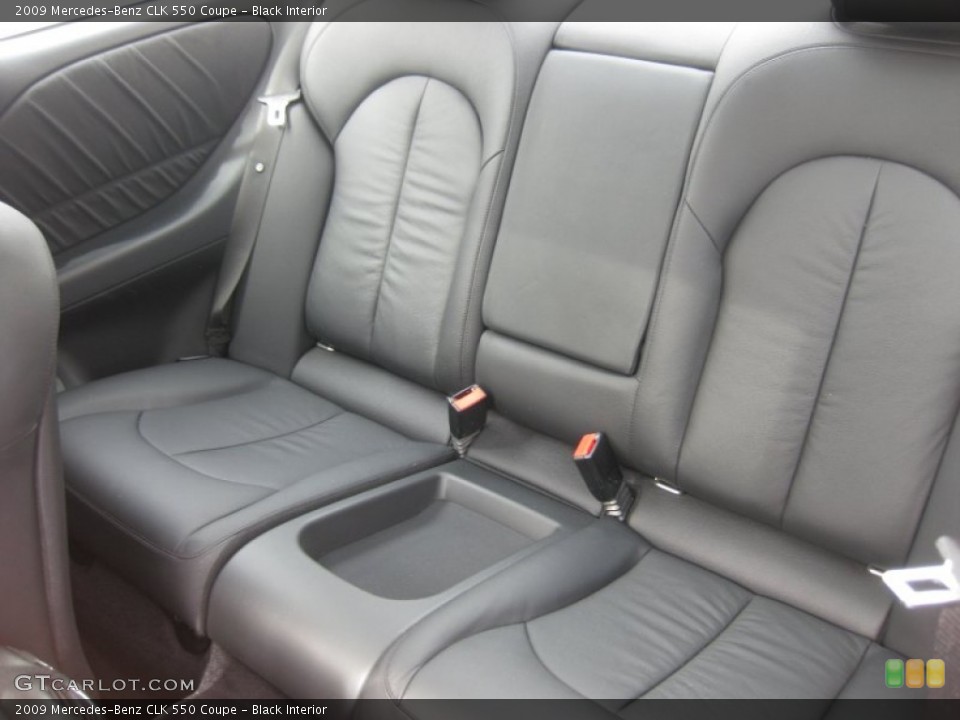 Black Interior Photo for the 2009 Mercedes-Benz CLK 550 Coupe #54922692