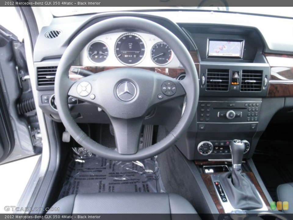 Black Interior Dashboard for the 2012 Mercedes-Benz GLK 350 4Matic #54923884