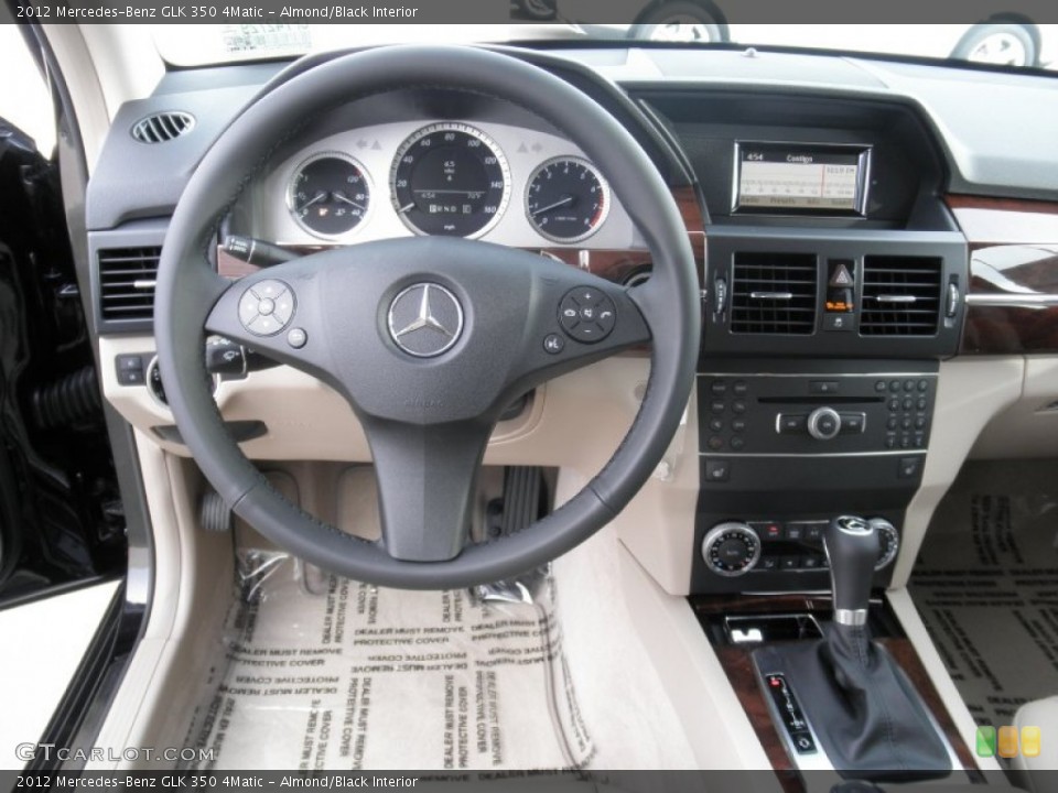 Almond/Black Interior Dashboard for the 2012 Mercedes-Benz GLK 350 4Matic #54923974
