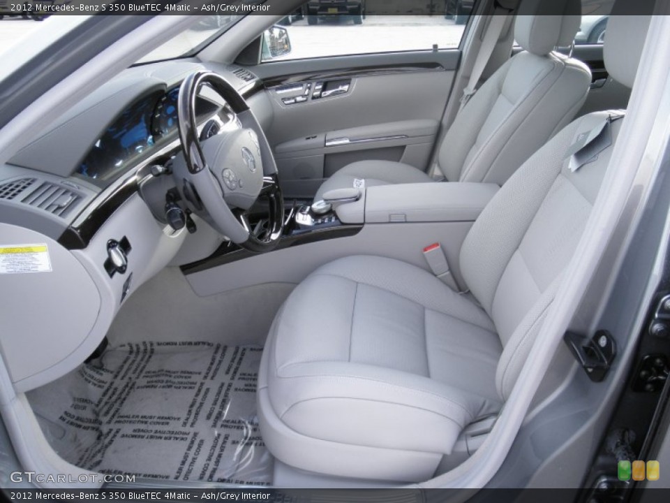 Ash/Grey Interior Photo for the 2012 Mercedes-Benz S 350 BlueTEC 4Matic #54924409