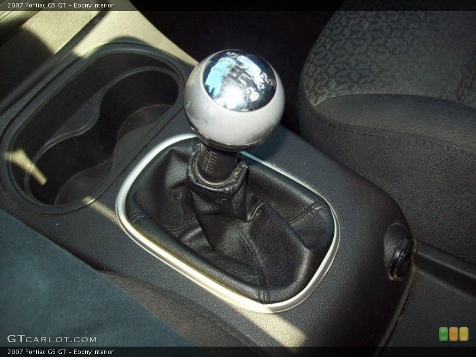Ebony Interior Transmission for the 2007 Pontiac G5 GT #54926419