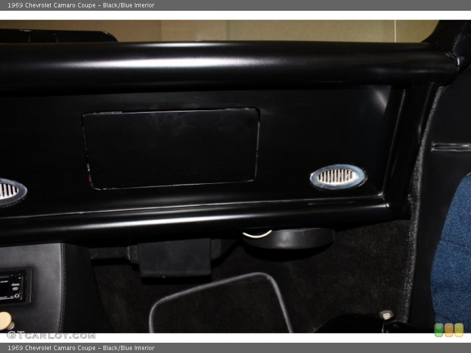 Black/Blue Interior Dashboard for the 1969 Chevrolet Camaro Coupe #54926872