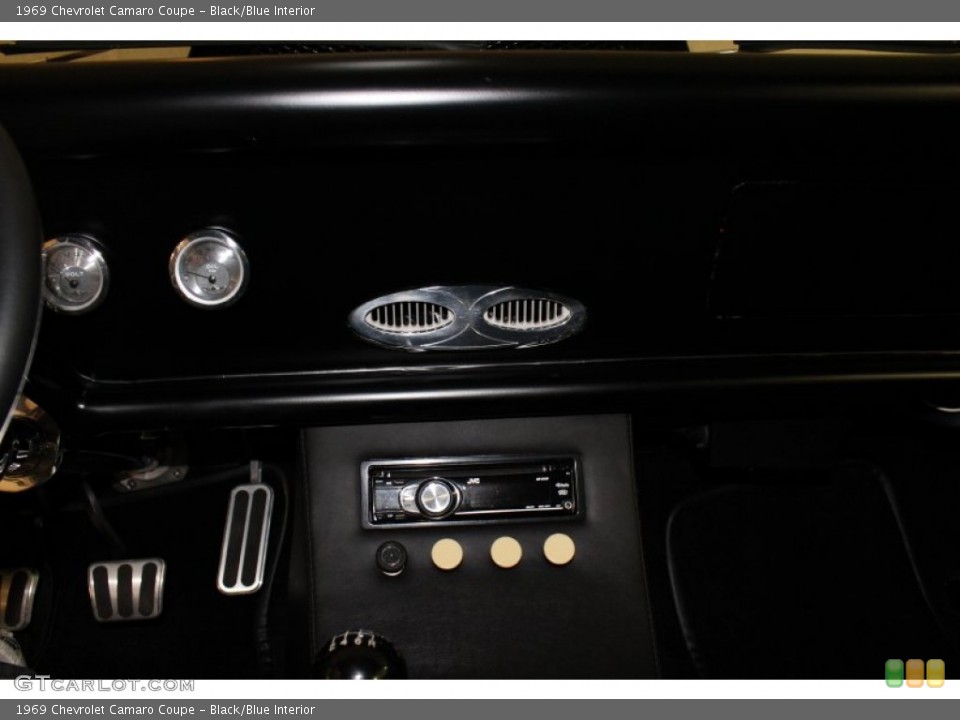 Black/Blue Interior Dashboard for the 1969 Chevrolet Camaro Coupe #54926881