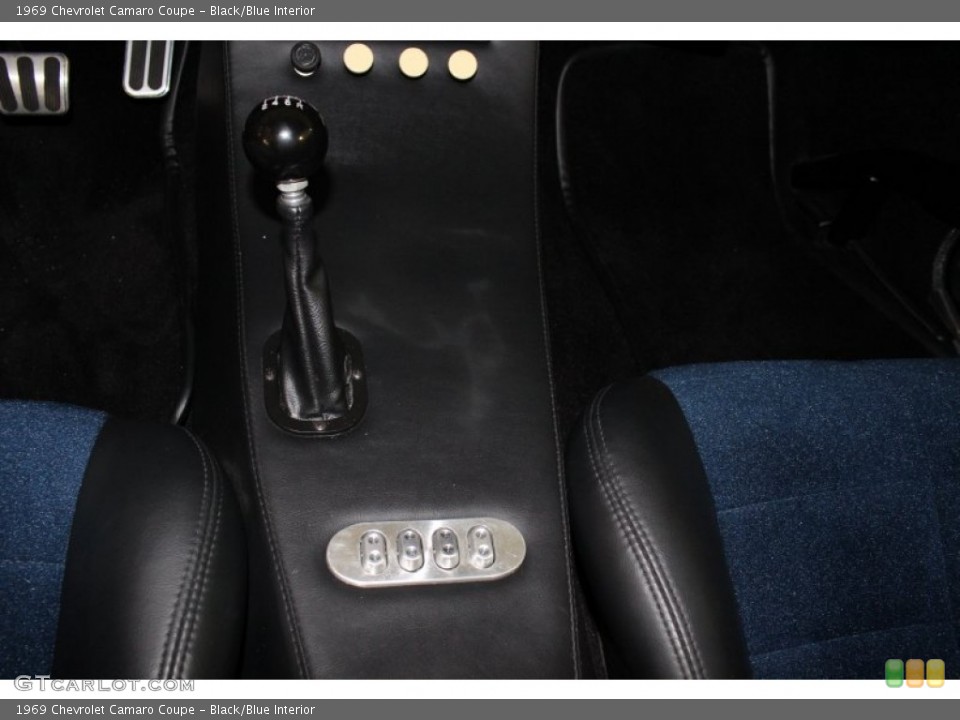 Black/Blue Interior Transmission for the 1969 Chevrolet Camaro Coupe #54926890