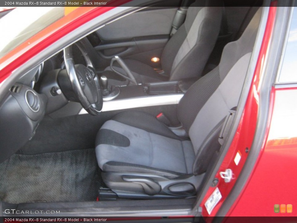Black Interior Photo for the 2004 Mazda RX-8  #54930985