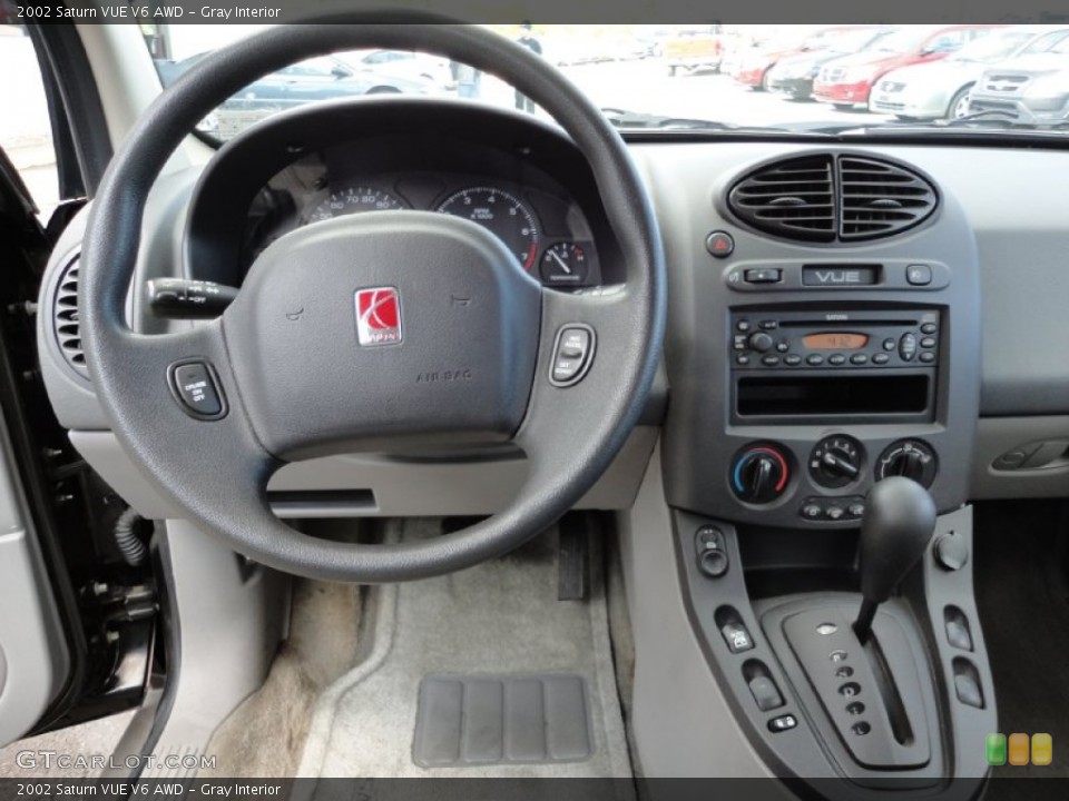 Gray Interior Dashboard for the 2002 Saturn VUE V6 AWD #54932476