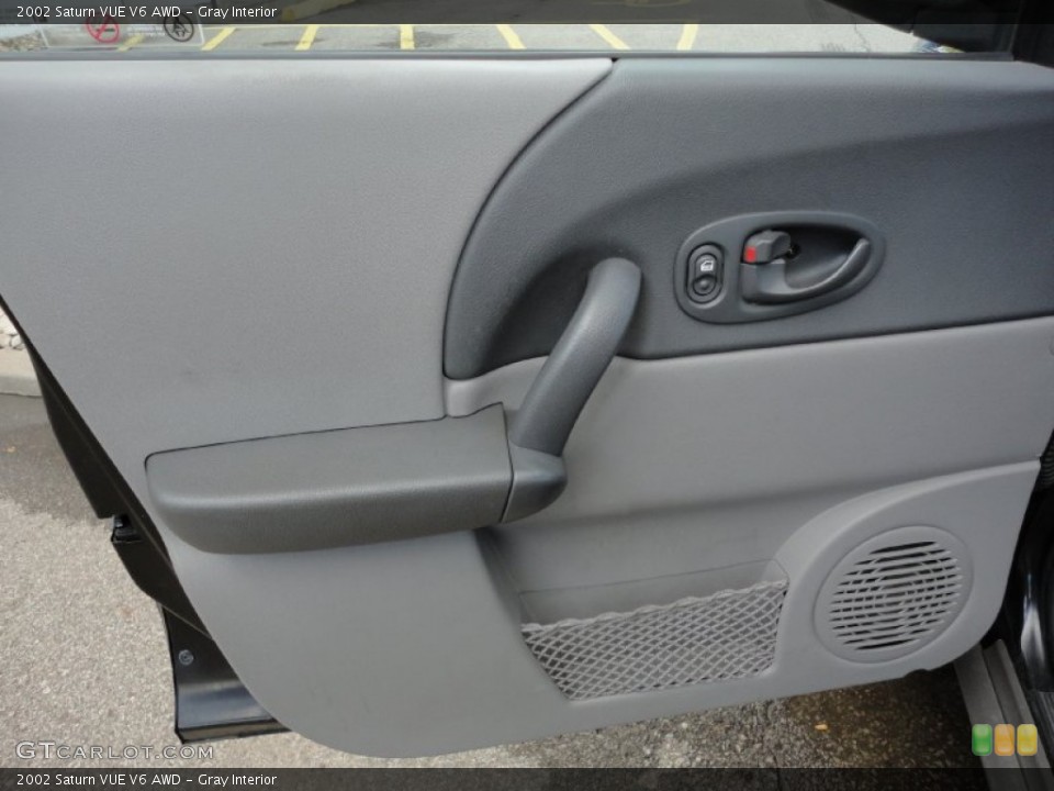 Gray Interior Door Panel for the 2002 Saturn VUE V6 AWD #54932485
