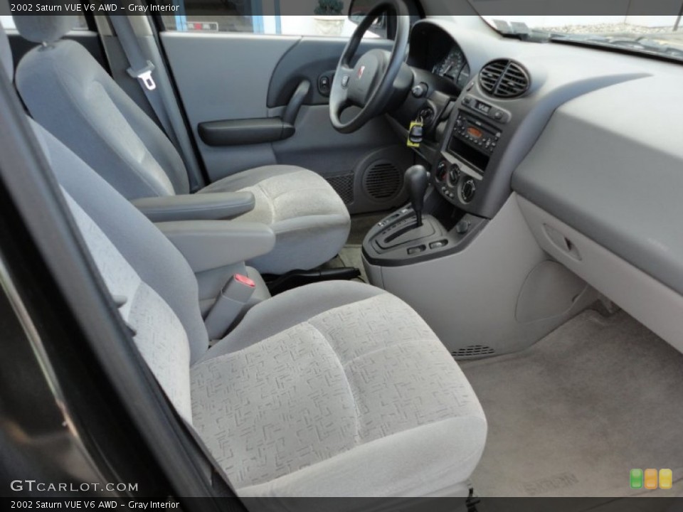Gray Interior Photo for the 2002 Saturn VUE V6 AWD #54932525