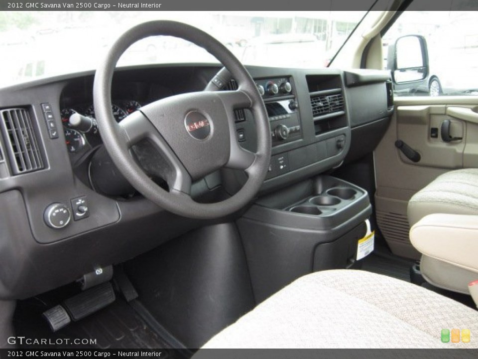 Neutral Interior Prime Interior for the 2012 GMC Savana Van 2500 Cargo #54934090