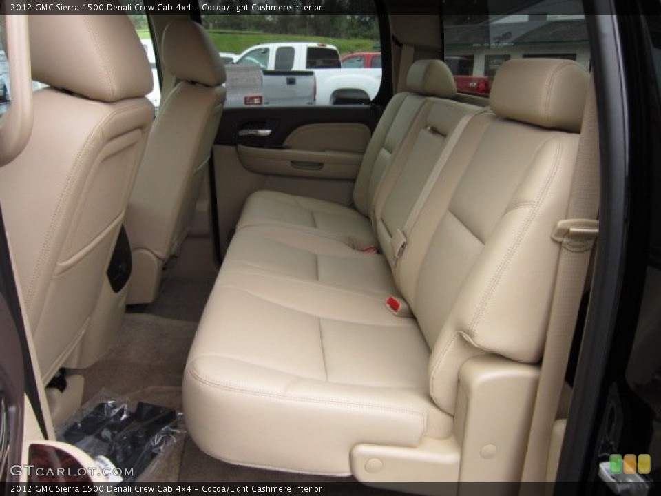 Cocoa/Light Cashmere Interior Photo for the 2012 GMC Sierra 1500 Denali Crew Cab 4x4 #54934414