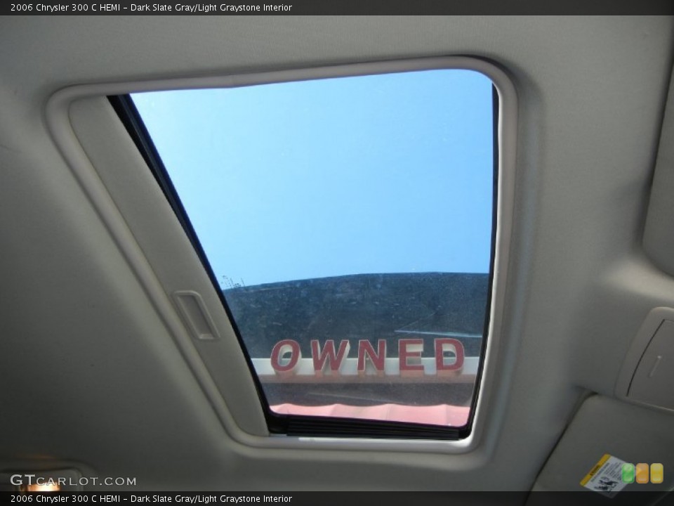 Dark Slate Gray/Light Graystone Interior Sunroof for the 2006 Chrysler 300 C HEMI #54936064