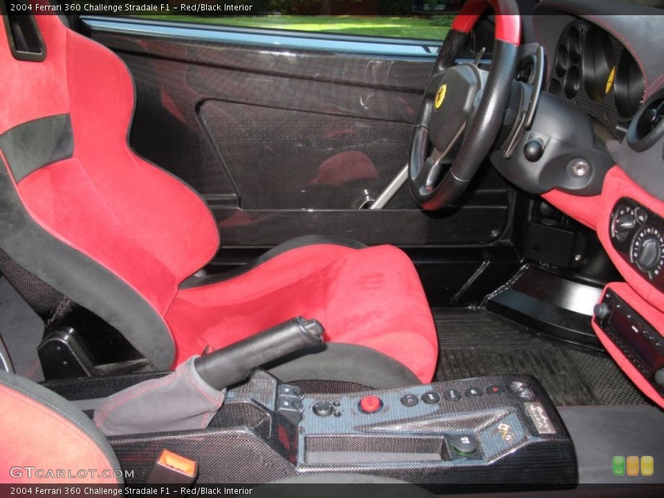Red/Black Interior Photo for the 2004 Ferrari 360 Challenge Stradale F1 #54938650