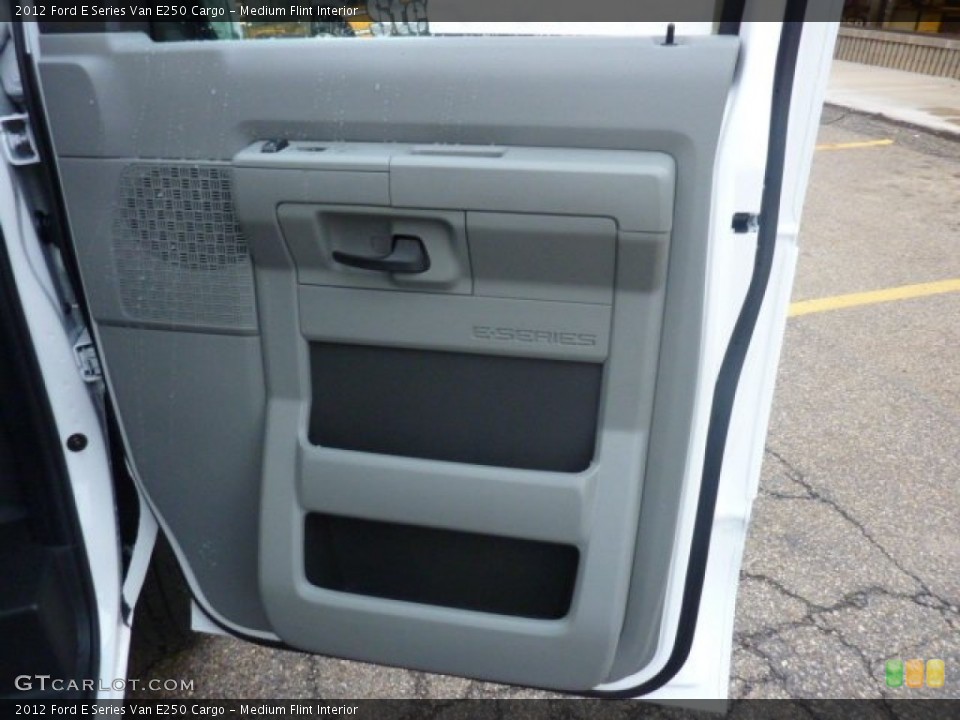 Medium Flint Interior Door Panel for the 2012 Ford E Series Van E250 Cargo #54939700
