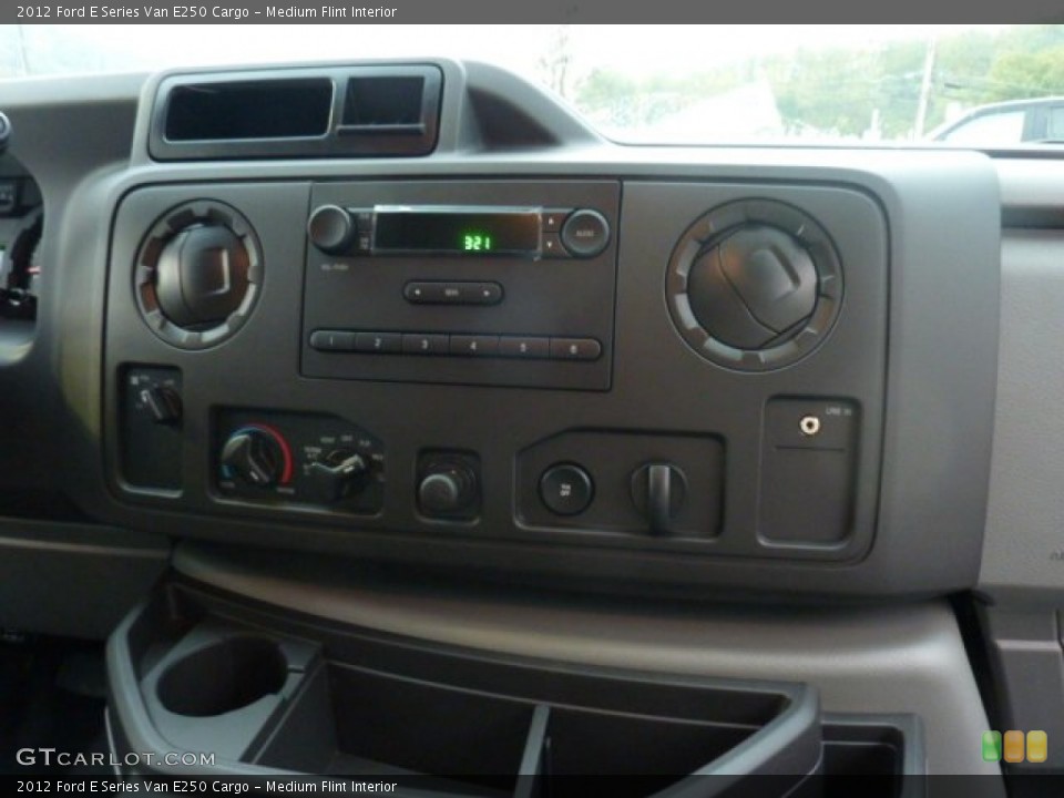 Medium Flint Interior Controls for the 2012 Ford E Series Van E250 Cargo #54939724
