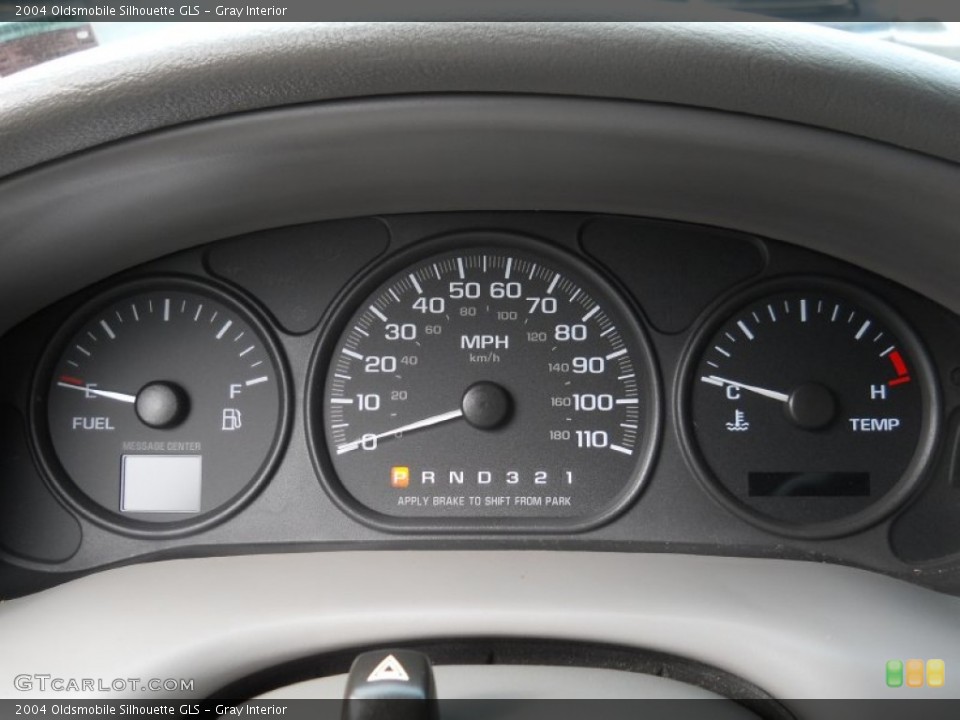 Gray Interior Gauges for the 2004 Oldsmobile Silhouette GLS #54942319