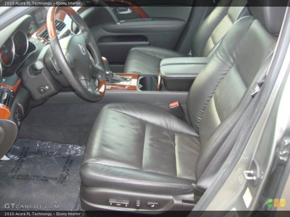 Ebony Interior Photo for the 2010 Acura RL Technology #54945865