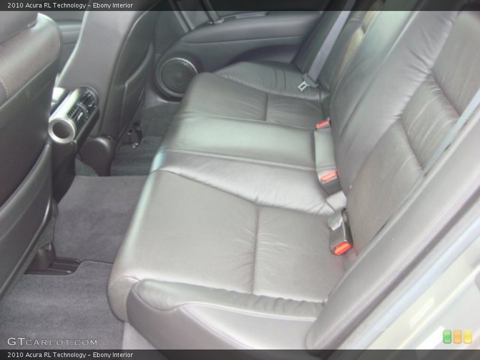 Ebony Interior Photo for the 2010 Acura RL Technology #54945874