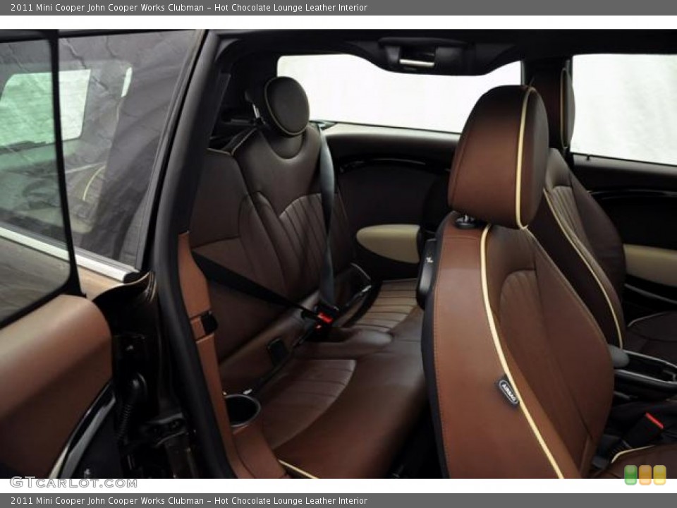 Hot Chocolate Lounge Leather Interior Photo for the 2011 Mini Cooper John Cooper Works Clubman #54948118